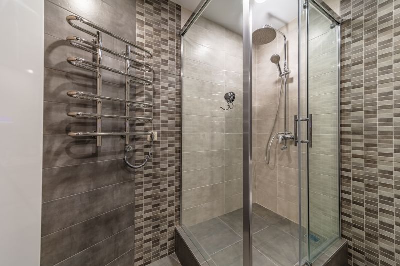 Contemporary Walk-In Shower